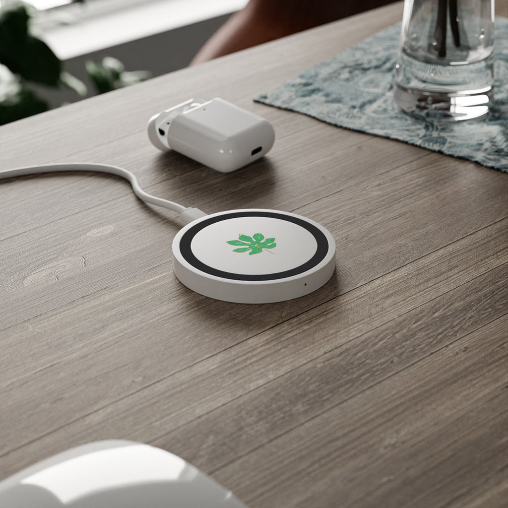 Ms Ganja Wyatt Wireless Charging Pad — Compact Qi Phone Charger
