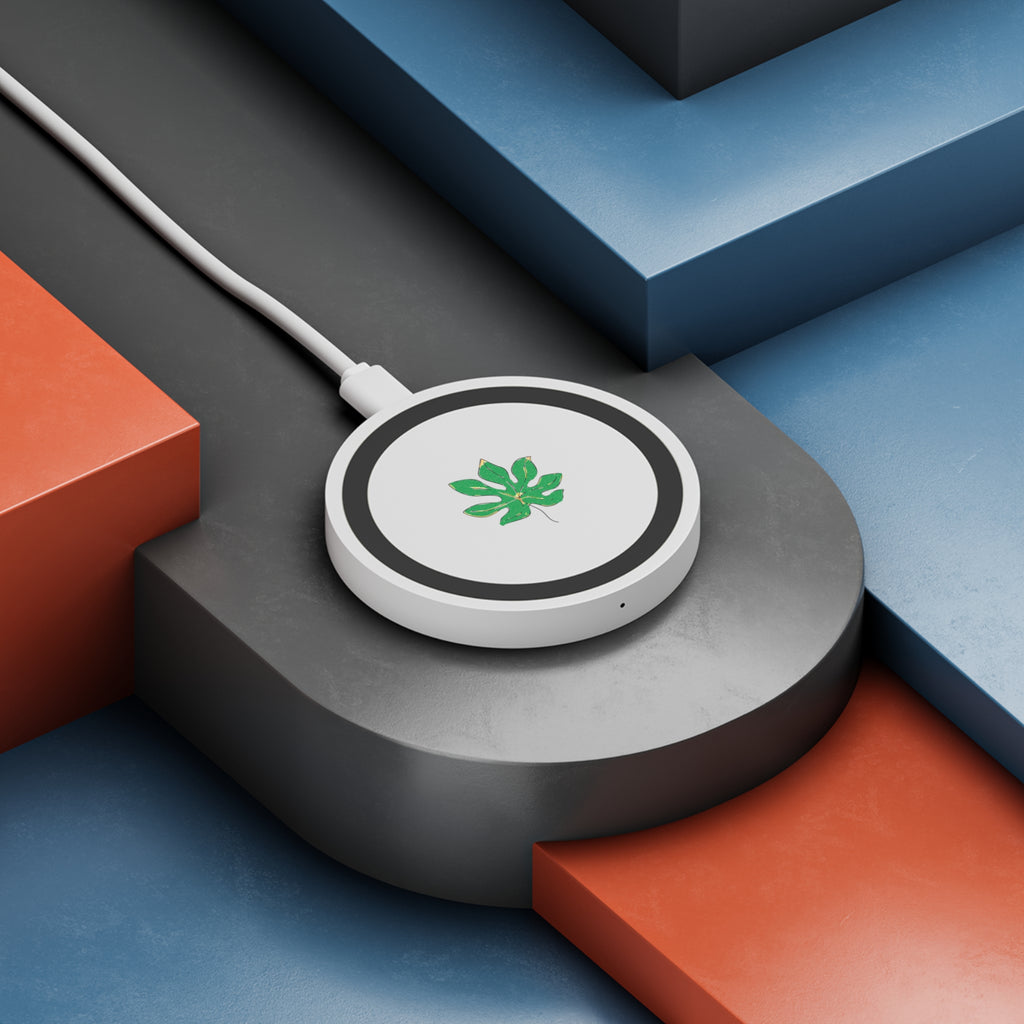 Ms Ganja Wyatt Wireless Charging Pad — Compact Qi Phone Charger