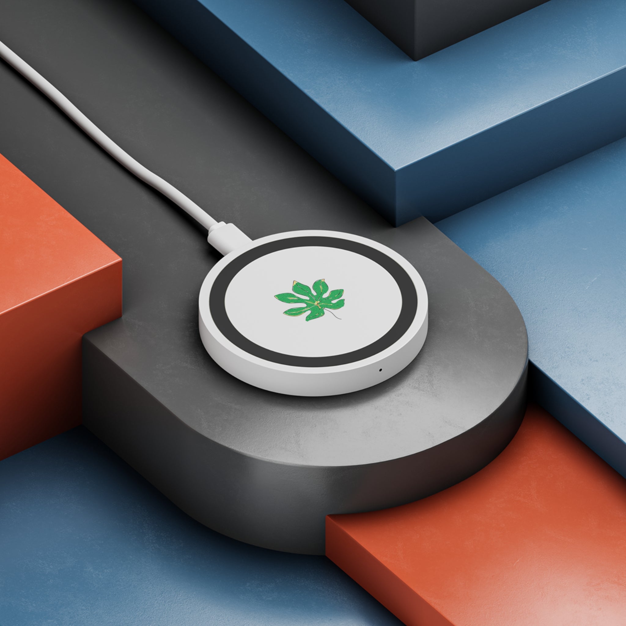 Ms Ganja Wyatt Wireless Charging Pad — Compact Qi Phone Charger