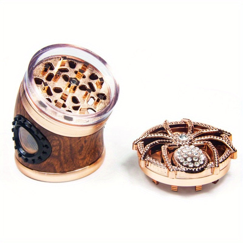 3 Layered Diamond Spider 420 Weed Grinder