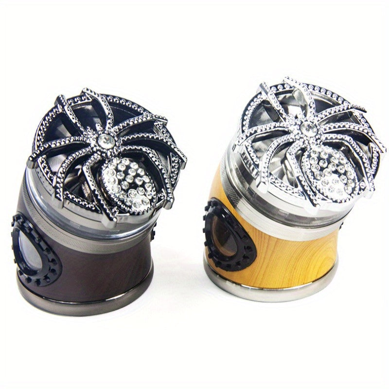 3 Layered Diamond Spider 420 Weed Grinder
