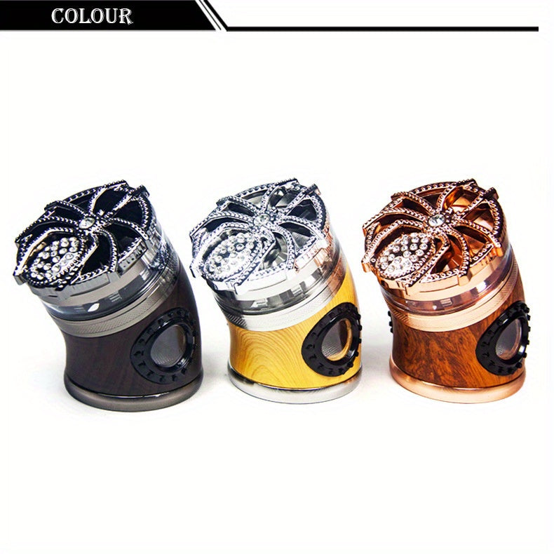 3 Layered Diamond Spider 420 Weed Grinder