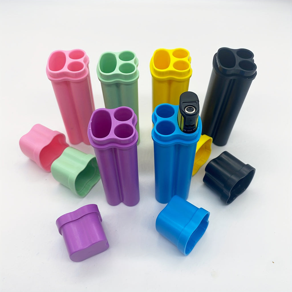 Odor-Proof & Moisture-Proof Container for Lighters, Pre-Rolled Cones, & Rolling Papers