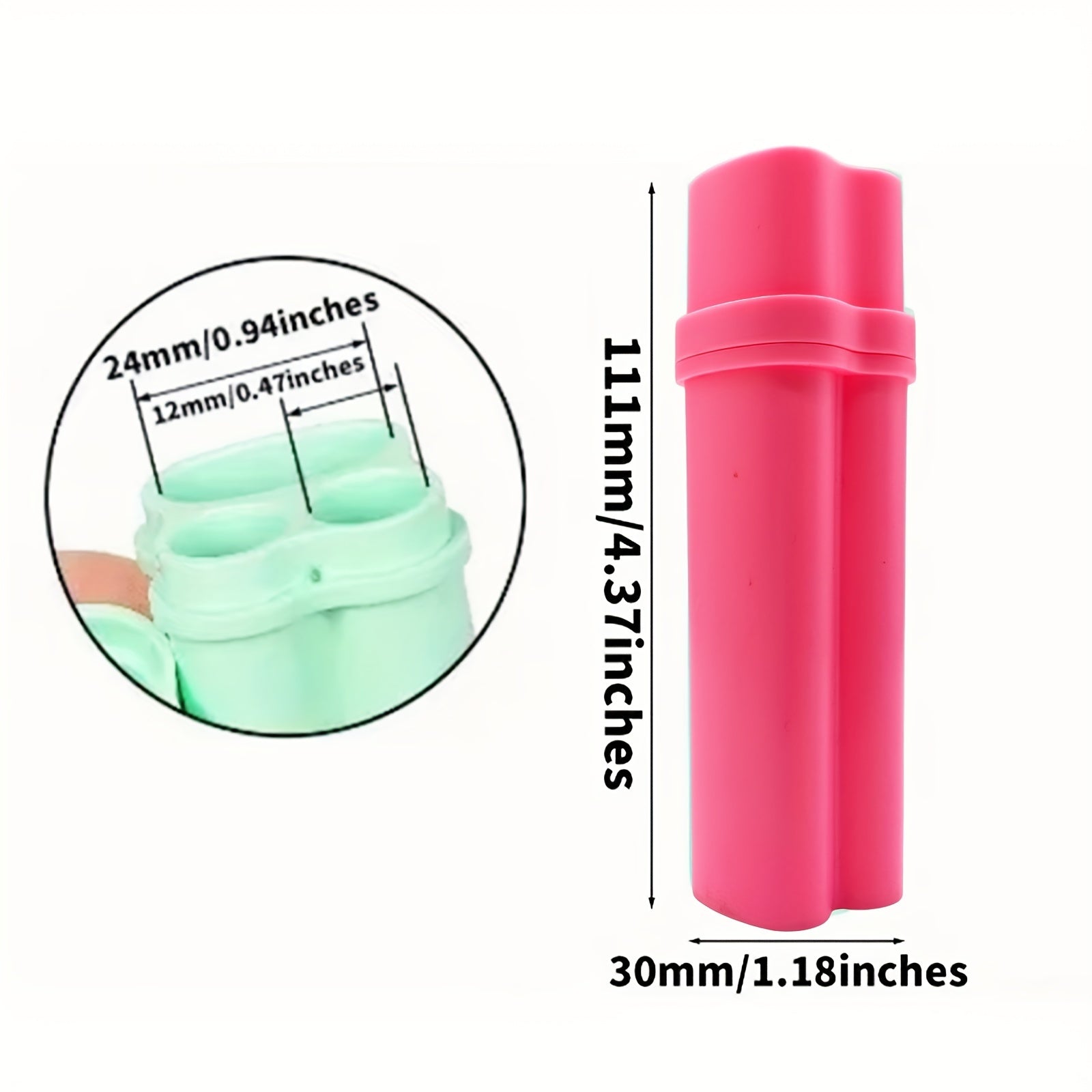 Odor-Proof & Moisture-Proof Container for Lighters, Pre-Rolled Cones, & Rolling Papers