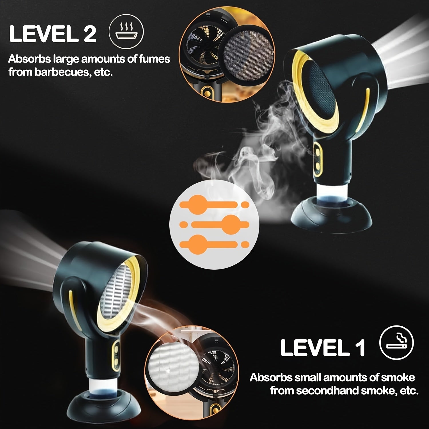 Portable Weed Smoke Absorber - USB-Powered